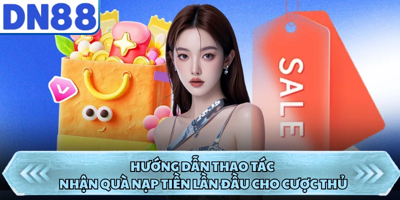 Hướng dẫn thao tác nhận quà nạp tiền lần đầu cho cược thủ